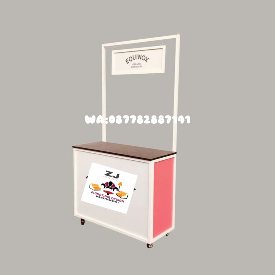 Gerobak unik dari kayu jati belanda - semua warna, All Size